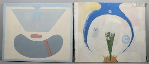 PATRICK REYNTIENS, OBE (1925-2021). ABSTRACT COMPOSITIONS. (...