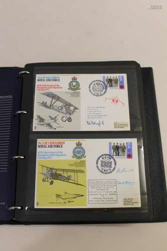AVIATION - SIGNED FIRST DAY COVERS.