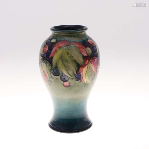 MOORCROFT VASE - LEAF & BERRY.