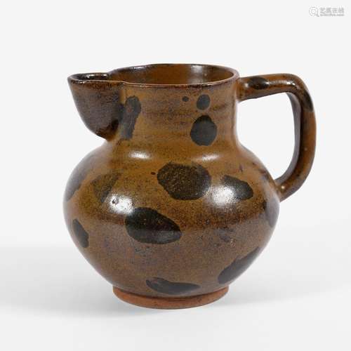 BERNARD LEACH (1887-1979) - ST IVES STUDIO POTTERY JUG.