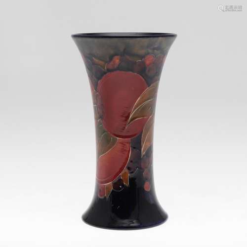 ANTIQUE MOORCROFT POMEGRANATE VASE.