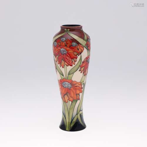 MOORCROFT TRIAL VASE - RUDBEKIA.