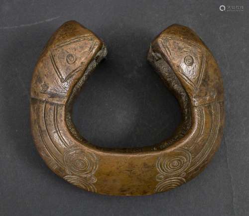 Kupferreif / A copper bangle, Afrika