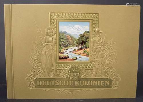 Zigarettenbilderalbum 'Deutsche Kolonien' / 'German colonies...