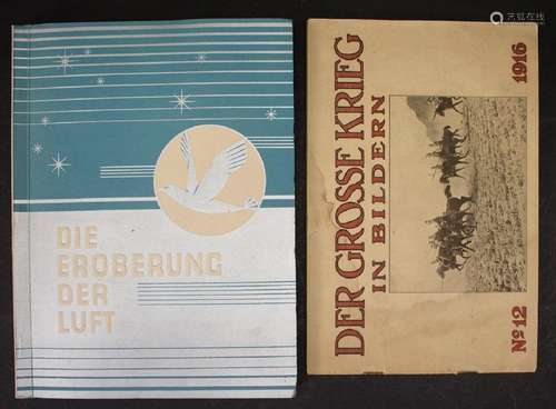 Zwei Zigarettenbilderalben / Two cigarettes picture albums, ...