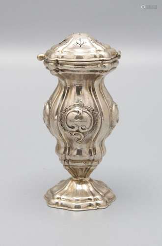 Gewürzstreuer / A silver spice caster, Wien, 1856