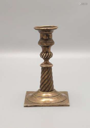 Tischleuchter / A silver candlestick, Wien, um 1900