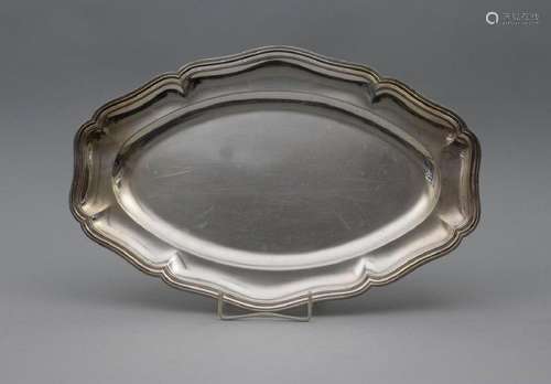 Ovale Platte / A silver tray, Louis Coignet, Paris, 1890