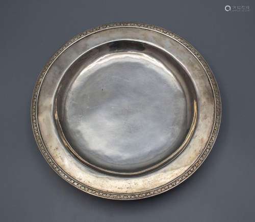 Tazza / A Sterling silver candy dish, wohl Export Silber, Ch...