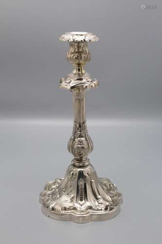 Kerzenleuchter / A silver candlestick, Alphonse Debain, Pari...