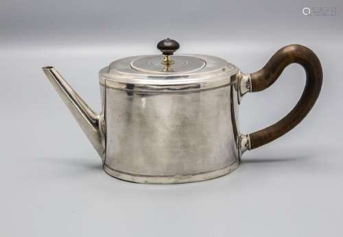Empire Teekanne / An Empire silver tea pot, Gent/Gand (Escau...