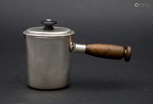 Reisebecher mit Handhabe / A silver travel beaker with handl...