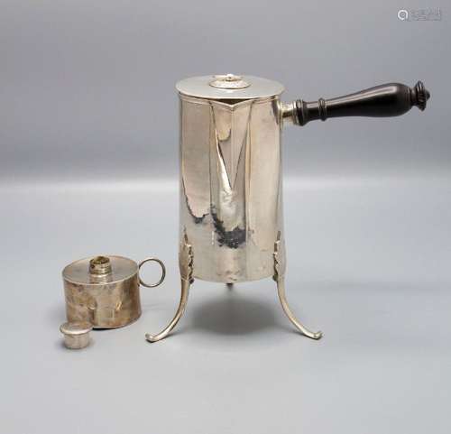 Empire Reiserechaud / An Empire silver travel rechaud, Pierr...