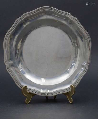 Runde Platte / A silver tray, Antoine Devaux, Paris, 1784