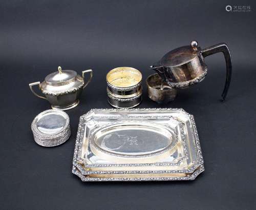 Konvolut Silberteile / 20 various silver items, Wilhelm Bind...