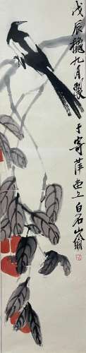 Qi Baishi's painting of flowers and birds