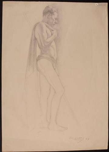 Rosina SMULLYAN (1875-1961), Aktstudie / Study of a nude