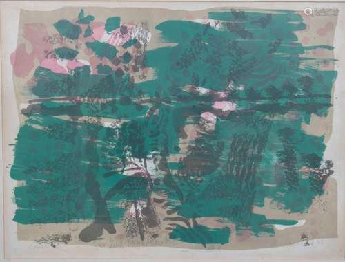 Rudolf BAERWIND (1910-1982), 'Im Wald' / 'In the forest'