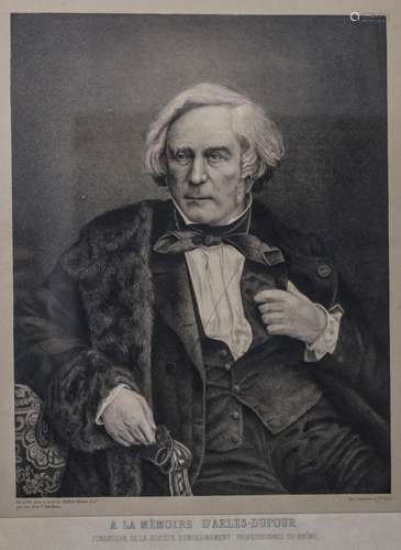 Porträt Francois Barthelme Dufour, nach 1860