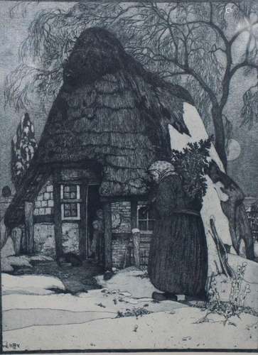 Heinrich VOGELER (1872-1942), 'Weihnachten' / 'Christmas', 1...