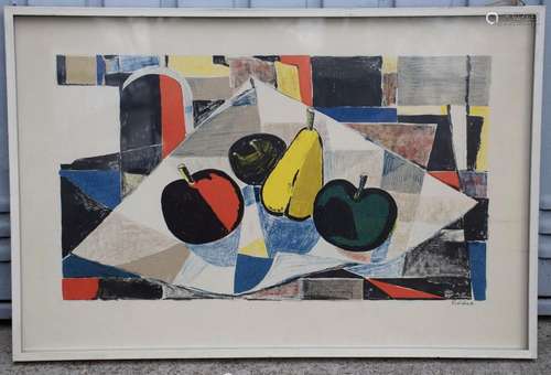 Karl RÖDEL (1907-1982), 'Stillleben mit Früchten' / 'Still l...