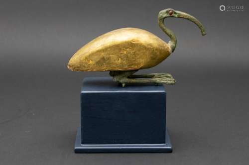 Bronze 'Ibis' / A bronze figure 'Ibis', Ägypten