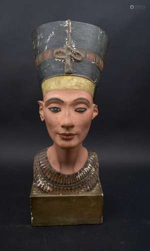 Büste 'Königin Nofretete' / A bust of Queen Nefertiti, Gipsf...