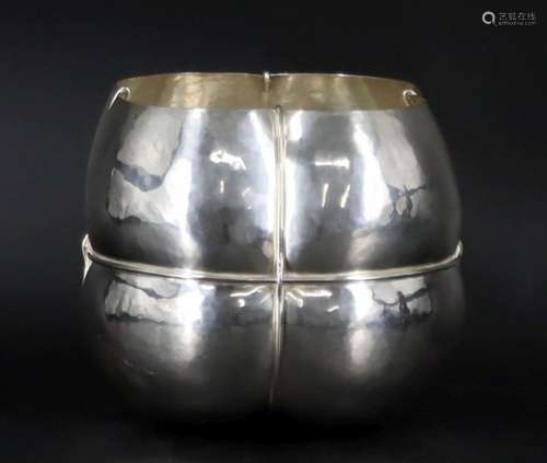 JUDAICA. Israeli Arie Ofir Sterling Bowl.