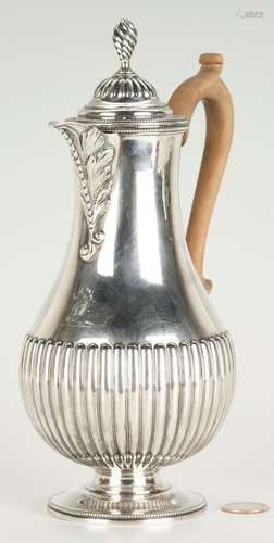 ENGLISH STERLING SILVER WINE EWER