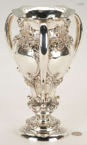 BLACK, STARR & FROST ART NOUVEAU STERLING SILVER TROPHY ...