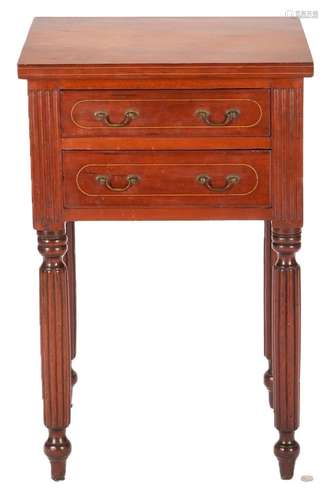 SOUTHERN CHERRY INLAID SHERATON STAND