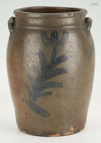 EAST TN STONEWARE JAR, ATTRIB. CHARLES DECKER