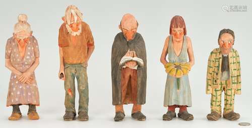 ANDY ANDERSON CARVED SCULPTURE, SHOTGUN WEDDING