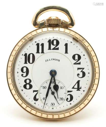 ILLINOIS BUNN SPECIAL 161 POCKET WATCH