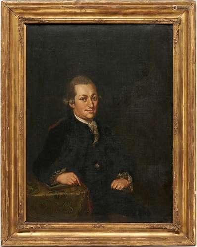 ENGLISH 18TH C. O/C PORTRAIT OF A GENTLEMAN, JAMES A. BODEL