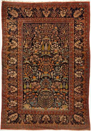 PERSIAN KESHAN OR ISFAHAN RUG