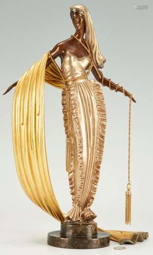 ERTE LIMITED EDITION BRONZE SCULPTURE, AMERICAN MILLIONAIRES...