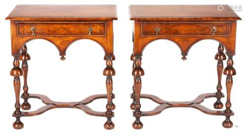 PR. WILLIAM & MARY STYLE DRESSING OR END TABLES