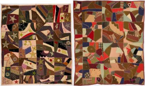 2 AMERICAN CRAZY QUILTS