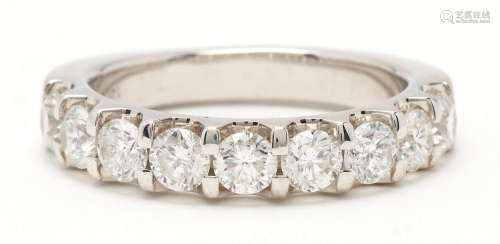 14K DIAMOND ANNIVERSARY ETERNITY BAND