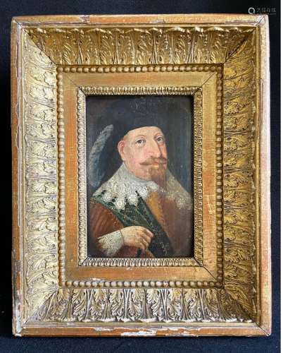 Unbekannter nordischer Künstler, Portrait Christian IV von D...