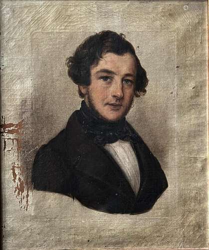 Carl Theodor DEMIANY (1801-1869), Portrait eines jungen Mann...