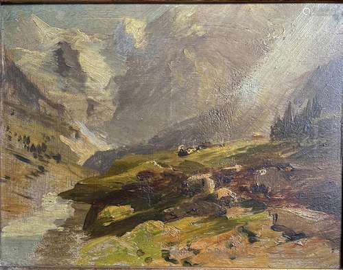 Albert August ZIMMERMANN (1808-1888) zugeschr., Landschaft i...