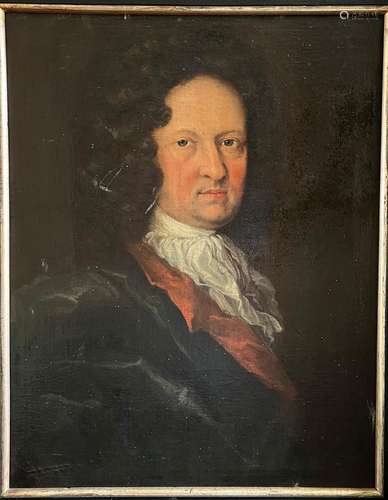 Unbekannter Künstler, Barock, 18. Jh., Portrait eines ältere...