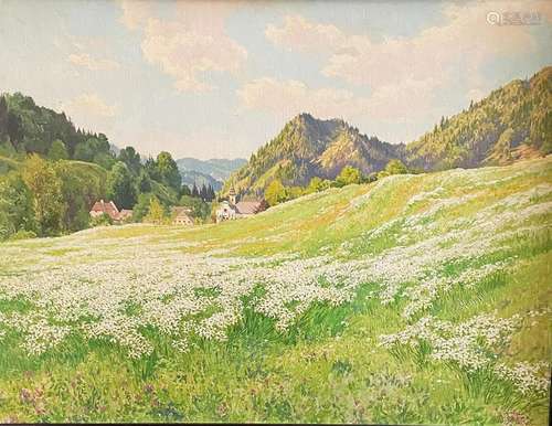 Carl Raimund Lorenz (1871-1945). Nazissenwiese in Göstling (...