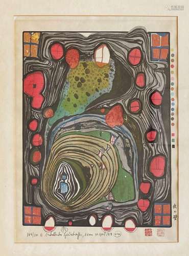 Friedensreich Hundertwasser (1928 Wien - 2000 Oakland/Neusee...