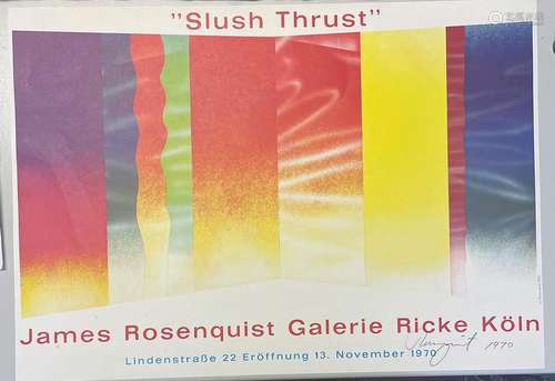 James Rosenquist (1933 – 2017), „Slush Thrust, Galerie Ricke...