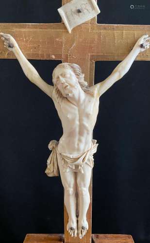 Kruzifixus, Korpus Christi, Viernageltypus, Korpus 18. Jh., ...