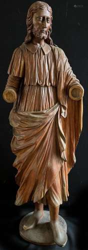 Italien oder Spanien, um 1800, große Jesusfigur, mit einem f...