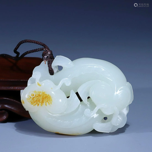 CHINESE HETIAN JADE FISH